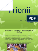 Proiect Prionii