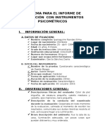 Informe Del Test de Gaston Berger