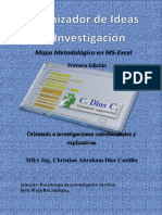 Organizador de Ideas de Investigación: Mapa Metodológico en MS-Excel para Investigaciones Correlacionales y Explicativas