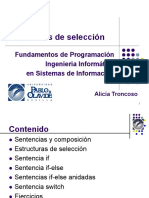 Estructuras selección fundamentos programación