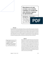 Discusiones en El Aula en Torno A Una Variacion Cuadratica