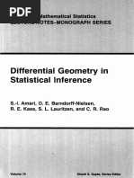 Differential Geometry in Statistical Inference