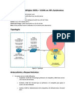 Configuración Multiples SSIDs + VLANs en APs Autonomos