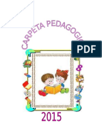 carpeta pedagogica 2015 inicial