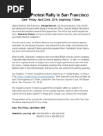 Download Massive Protest Rally in San Francisco Against Discrimination by Gurdwara Sahib San Jose SN309392372 doc pdf