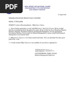 Character Statement Template for Army | PDF