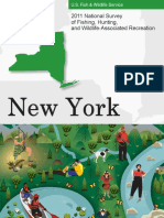 New York: 2011 National Survey of Fishing, Hunting, and Wildlife-Associated Recreation