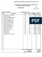 Formato de Presupuesto La Barinesa.