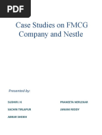 Download Presentation on Fmcg sector HLL and Nestle by sudhirjk SN30941500 doc pdf