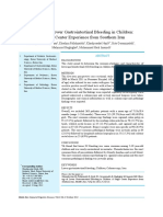 Causes and Characteristics of Lower GI Bleeding in Iranian Children