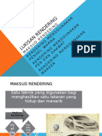 RENDERING TEKNIK