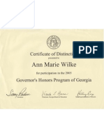 GHP Certificate