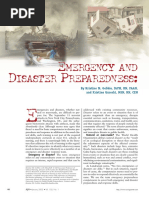 Mergency and Isaster Reparedness: by Kristine M. Gebbie, DRPH, RN, Faan, and Kristine Qureshi, MSN, RN, Cen