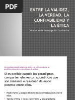 Criterios de Validez IC