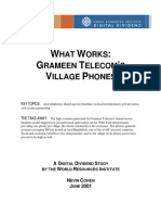 What Works: Grameen Telecom's Village Phones