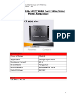 12V / 24V 10A MPPT2010 Controller/Solar Panel Regulator: Katalog Produk Panel Daya Dan Meterring D3 Teknik Listrik - 3B