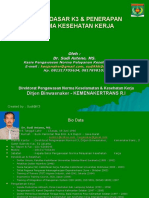 Dasar2 k3 & Penerapan Kesehatan Kerja