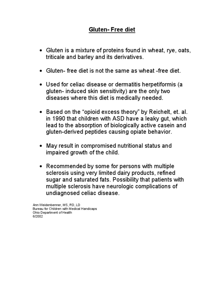 Understanding Gluten-Free Diets | PDF | Wellness