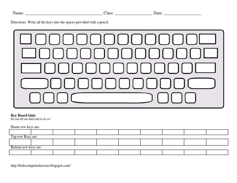 Blank KeyboardTEST | PDF | Human–Computer Interaction | Office Equipment