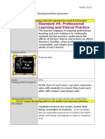 Rationale 19 Standard 9b Revised