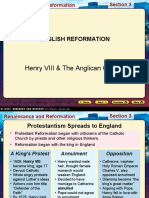 Henry VIII & The Anglican Church: English Reformation