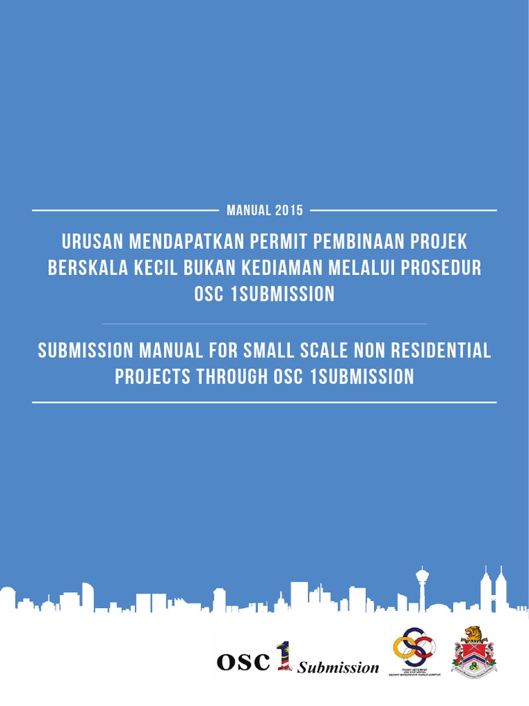 Panduan OSC 1Submission Shah Alam | PDF | Pengelolaan Keuangan & Uang