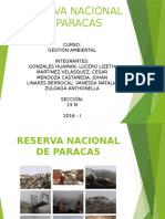 Reserva Nacional de Paracas - Universidad de San Martin de Porres