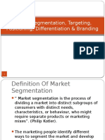 Segmentation, Targeting, Positionin, Differentiation and Branding.pptx