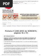 Sindicato Dos Profissionais Em Educação No Ensino Municipal de São Paulo - Portaria Nº 2