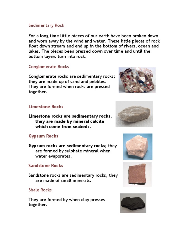 Sedimentary Rock | PDF