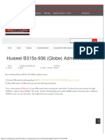 Download Huawei B315s-936 Globe Admin Access Blogmytuts by Jabel Acenas SN309488355 doc pdf