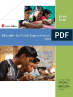 Education For Youth Empowerment (EYE) Program Strategic Document