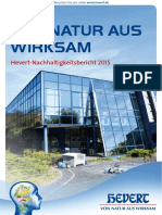 Hevert-Nachhaltigkeitsbericht 2015