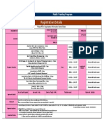 Sep Oct 2015 - Registration Form