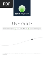 Download Roam Mobility User Guide by Roam Mobility SN30952155 doc pdf