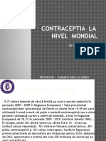 Contraceptia La Nivel Mondial Si in Romania