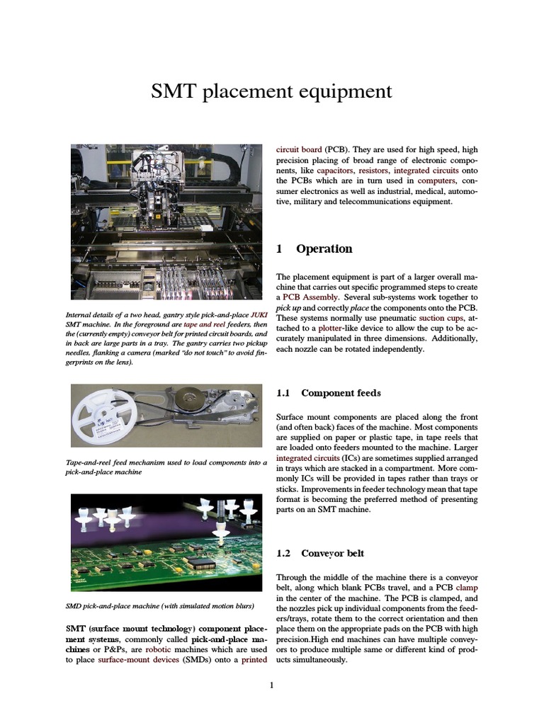 SMT Equipment Insights | PDF | Electrical Engineering | Manufactured Goods