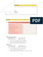 Preferencia en Las Operaciones