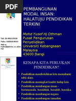 PANDUAN MENYEDIAKAN KERTAS CADANGAN KAJIAN
