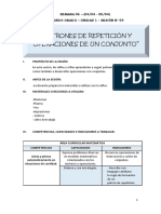 Sesiones Semana 06