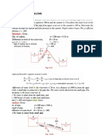 Reservoir Problems 1-6: Pipeline Flow & Head Loss Calculations