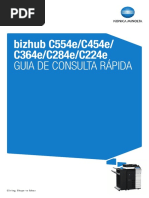 Bizhub C554e C454e C364e C284e C224e - Quick Guide - PT - 3 1 1 PDF