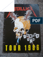 Damage Inc - Tour Program 1986