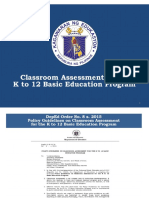 4 Assessment in The K To 12 Basic Education Program PDF