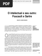 RIBEIRO, R. O Intelectual e Seu Outro - Foucault e Sartre