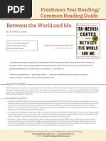 Download BETWEEN THE WORLD AND ME Common Reading Guide by RandomHouseAcademic SN309559559 doc pdf