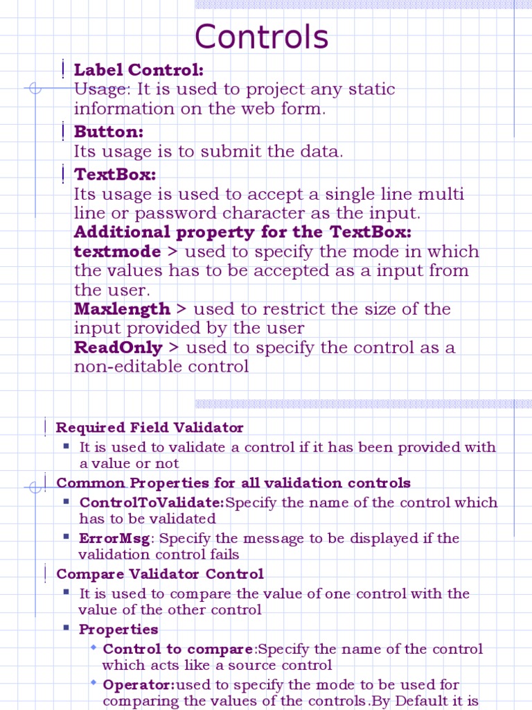 Controls Label Control PDF Database Index Array Data Structure