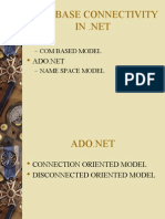 Database Connectivity: Com Based Model Name Space Model