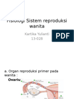 Fisiologi Sistem Reproduksi Wanita