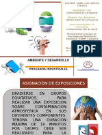 Asignación de Presentaciones Problematicas Ambientales A Nivel Mundial y Colombia - Ambiente y Desarrollo - Jaime Fortich